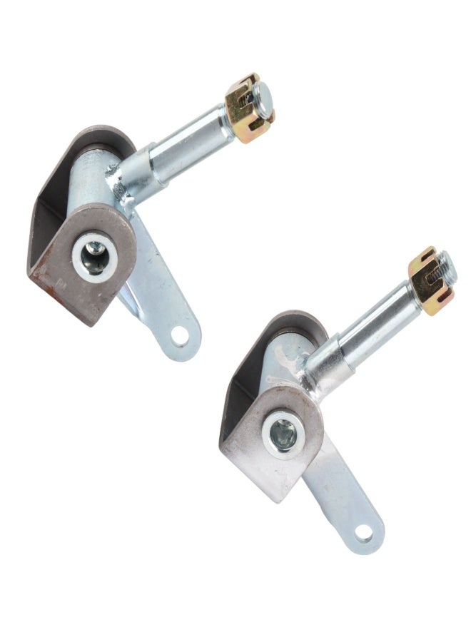 1 Pair M16 Front Steering Knuckles Right Left Steel Alloy Spindle Bracket Set Fit for 110cc 125cc 150cc 200cc 250cc Go Kart - Image 5
