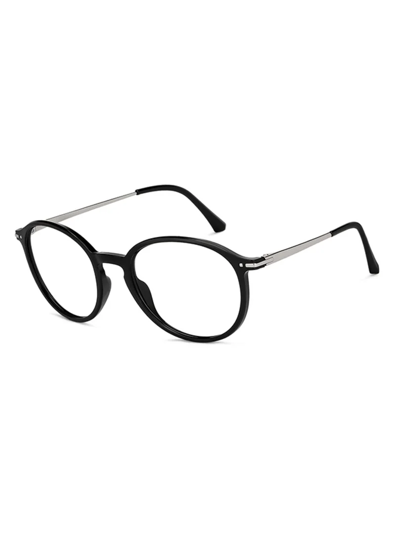 Lenskart Blu LENSKART BLU Gaming Glasses For Eye Protection From Digital Screens | Computer Glasses with Blue Cut & UV Protection | Lightweight Specs With Zero Power For Gamers (140 mm - Large) - LB E14787