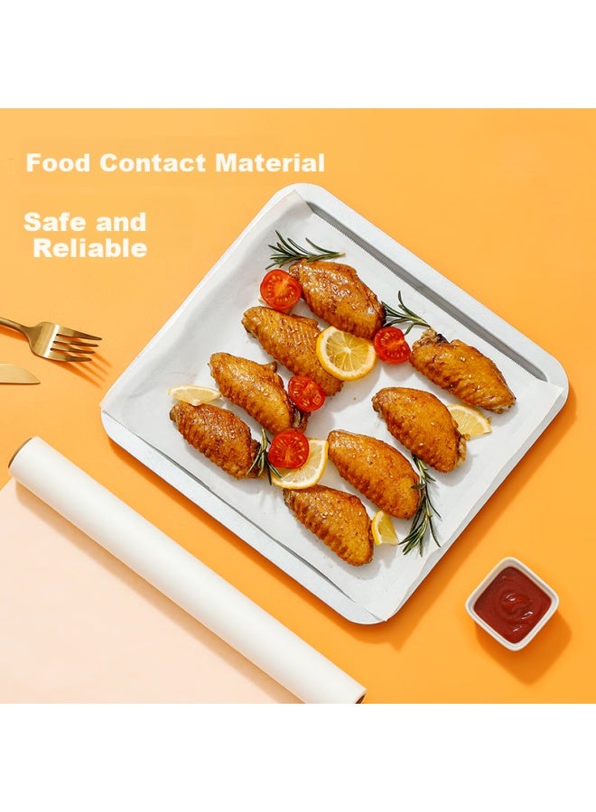 Maryya Oven Special Paper 30cm*8m For Roasting, Baking, Air Fryer, Baking Pan, Silicone Oil Paper Pad, Bbq Oil Absorption - Image 4
