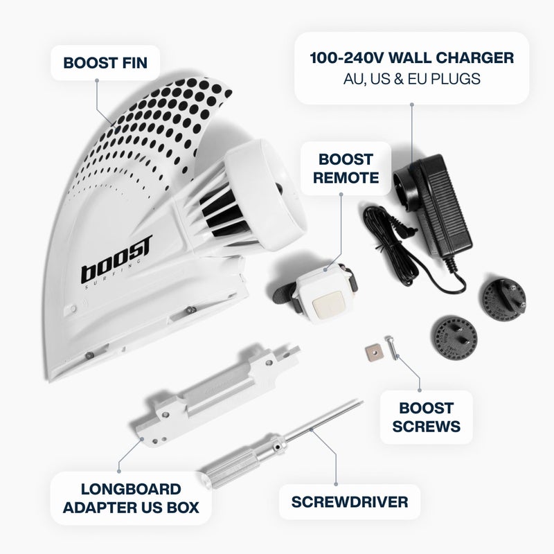 Boost Surfing Fin - Electric Motor for Surfboards, SUPs and Kayaks. Lightweight, Compact, and Shockingly resistant Electric Fin with Remote Control. (Boost Fin) - Image 4
