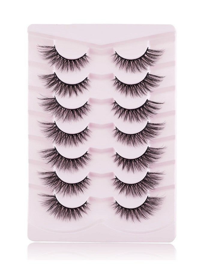 اونلي اول رموش عين القطة رموش المنك رموش ناعمة رموش صناعية عين القطة رموش عين الثعلب 7 أزواج F02 - Image 4