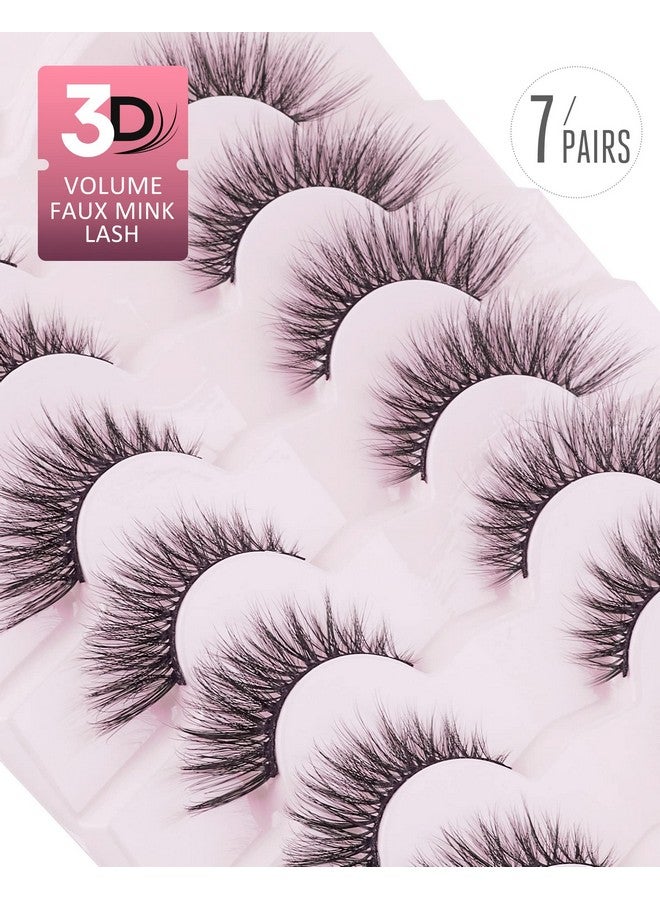 اونلي اول رموش عين القطة رموش المنك رموش ناعمة رموش صناعية عين القطة رموش عين الثعلب 7 أزواج F02 - Image 3