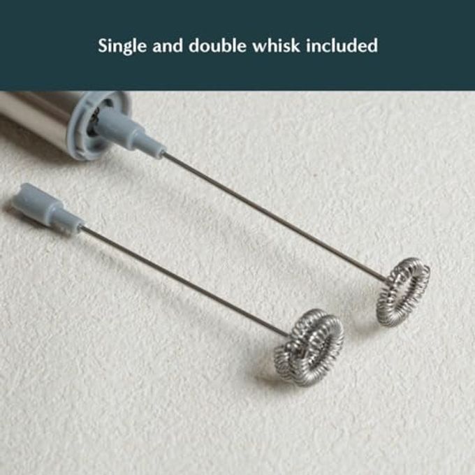 Naoki Matcha Electric Matcha Whisk and Milk Frother with Single and Double Frother Head Set Barista Style Preparation for Matcha Green Tea & Lattes - Image 3