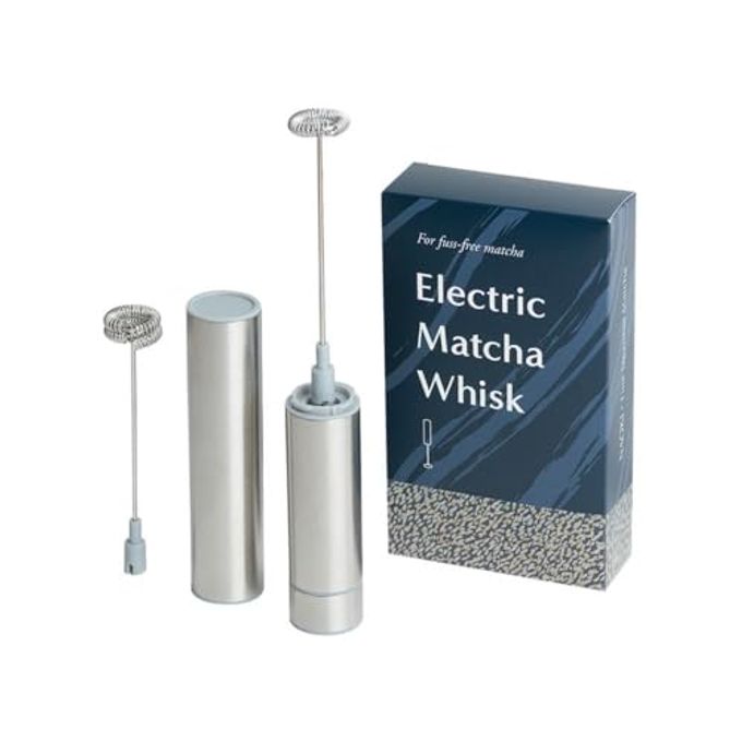 Naoki Matcha Electric Matcha Whisk and Milk Frother with Single and Double Frother Head Set Barista Style Preparation for Matcha Green Tea & Lattes - Image 4