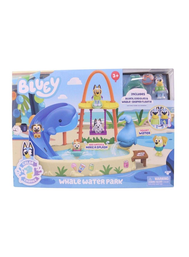 Bluey Color Change Whale Water Park Playset - Image 1