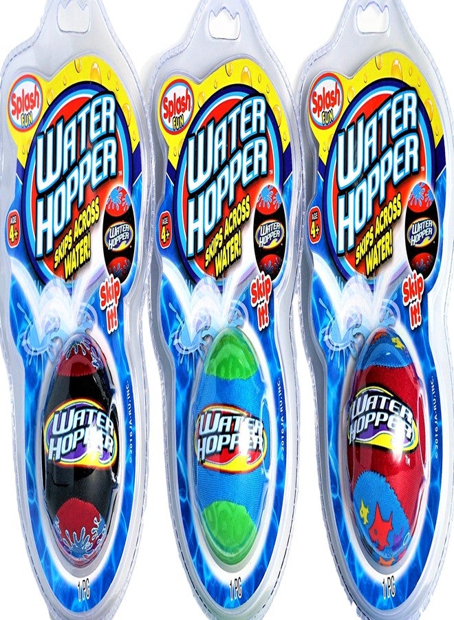 JA-RU Water Skipping Ball (3 Pack) - Water Bouncing Ball that Skips 880-3s - Image 1