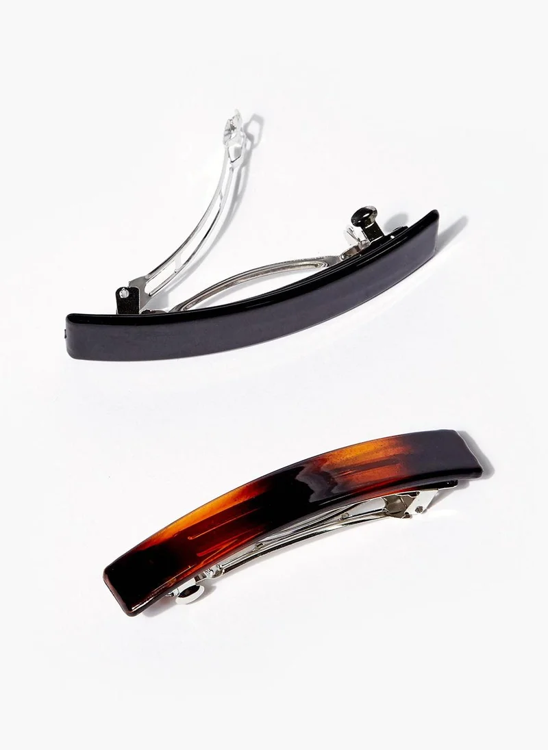 Matalan 2 Pack Barrette Hair Clips