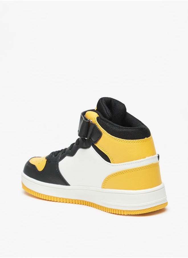 Kappa - Boys' Perforated Casual Sneakers With Hook And Loop Closure - Image 1