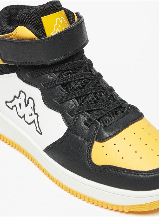 Kappa - Boys' Perforated Casual Sneakers With Hook And Loop Closure - Image 1