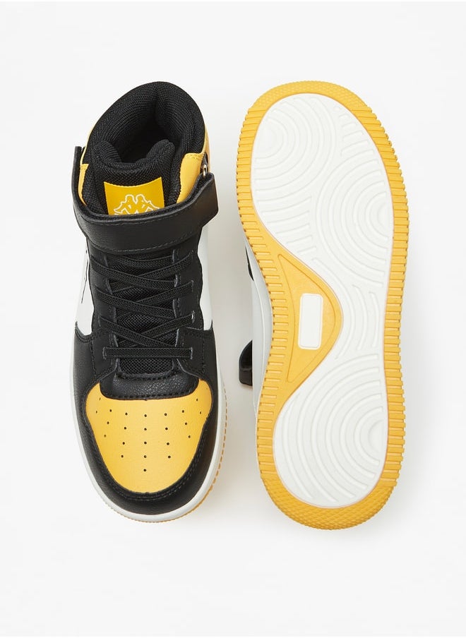 Kappa - Boys' Perforated Casual Sneakers With Hook And Loop Closure - Image 1