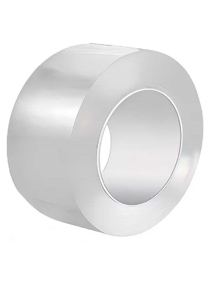 MOBM Transparent Silicone Kitchen and Bathroom Sealing Tape 3CM x 5M Waterproof Gap Strip for Sink Toilet and Corner Protection - Image 1