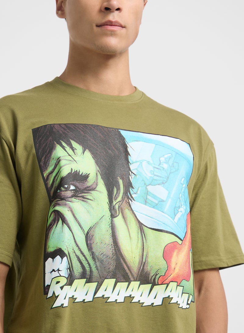 MARVEL Graphic Oversized T-Shirt - Image 3