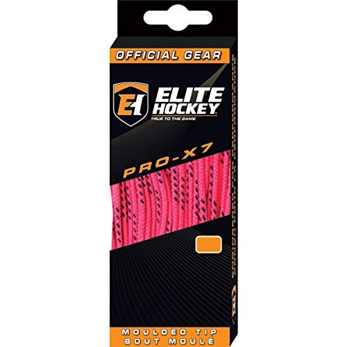 Elite Hockey PRO-X7 Skate Laces (X7-Pink, 72") - Image 4