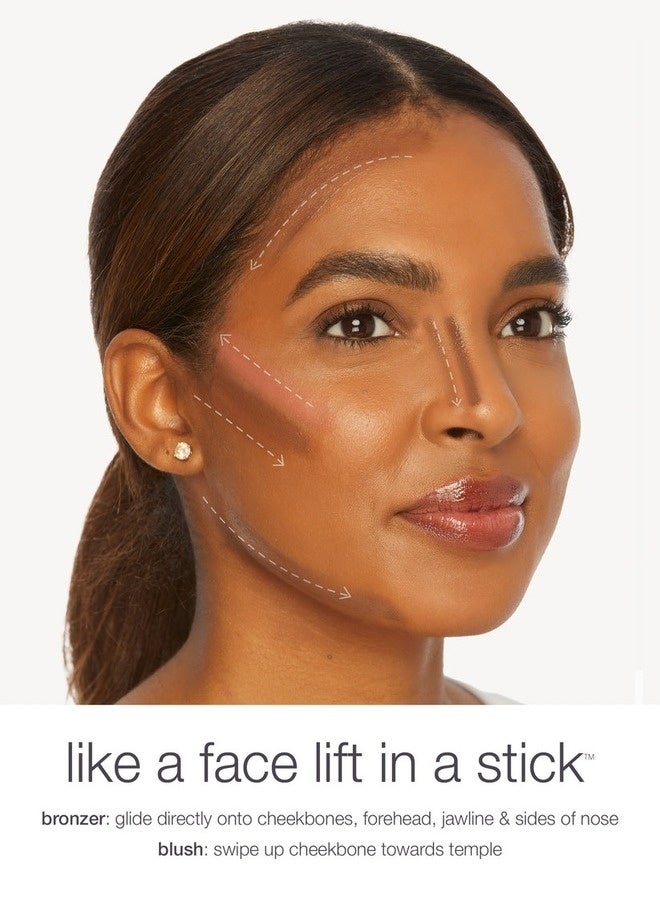 Tarte Cosmetics Tarte Maneater™ Silk Stick Bronzer – Nightfall | Medium-Tan to Tan-Deep Skin Tones, Creamy Silk Finish, Buildable Warm Bronze Color, 0.24 oz - Image 3