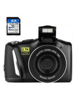 Generic English Product 48MP Digital Camera, Full HD Point And Shooting Camera With 3-inch R6S-4K-Body Color:R6S + Storage Bag +32G Memory Card + Card Reader + Wide Angle Lens  - Image 3