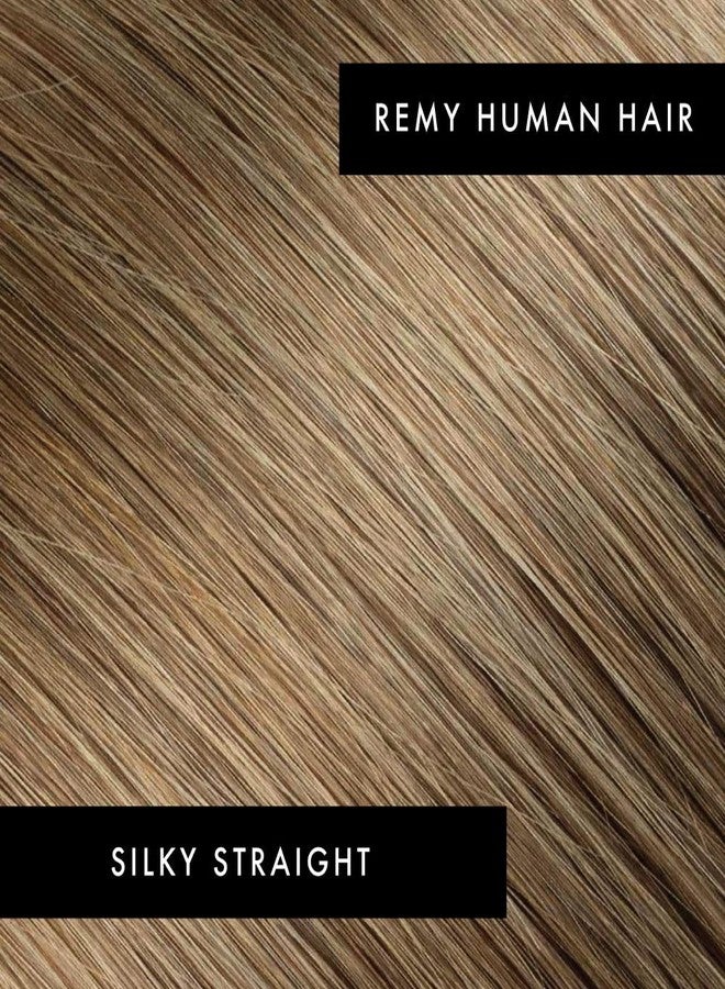 EVERLONG U Tip Hair Extensions by Everlong, Remy Human Hair, Fusion Glue Adhesive Method, Premium Keratin 56 gram Bundles, 20" #7 Sepia Brown - Image 3