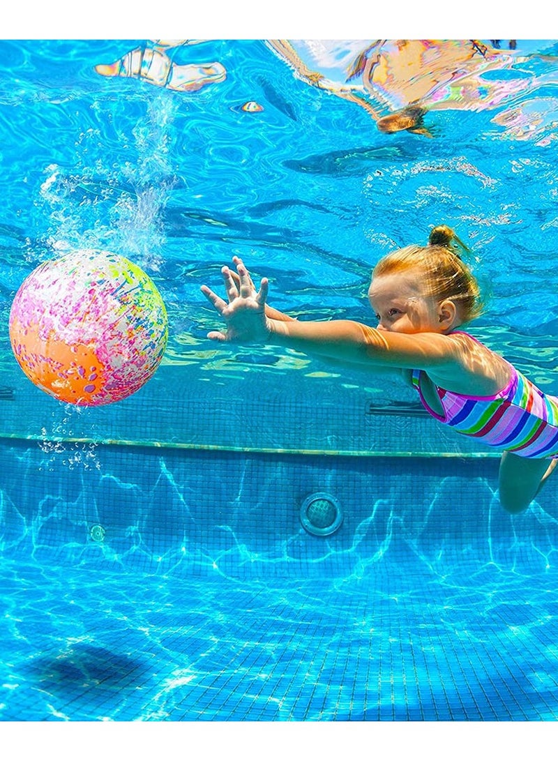 Swimming Pool Balls Underwater, Pool Diving Toys Ball with Water Filling Adapter, Cool Exercise Toys That Can Bounce Under Water, Swimming Gifts for Kids, Adults, Family - Image 4