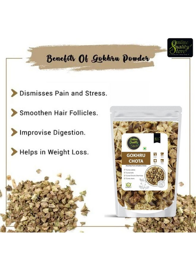Online Quality Store Ghokru Chota - 900G | Tribulus Terrestris Seeds - Small Caltrops | Gokshura  - Image 3