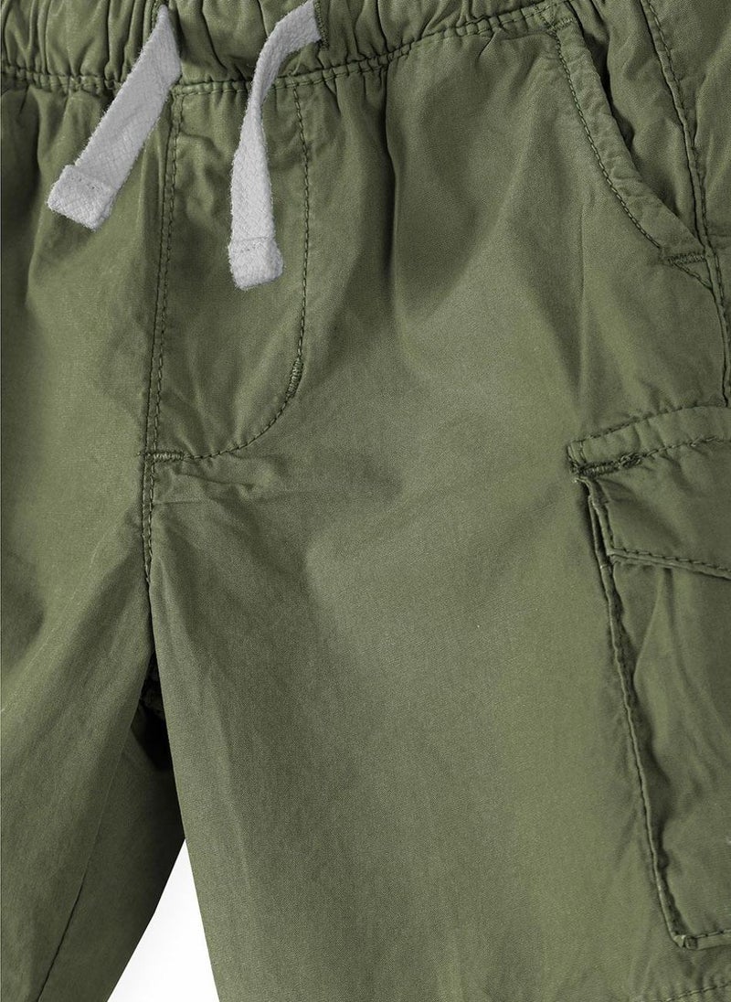 مينوتي شورت كارجو بوبلين للأطفال - Image 4