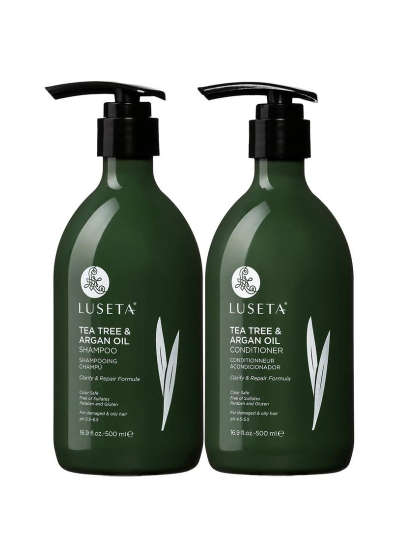Luseta Tea Tree Set with Hair Oil Sreum and Hair Mask  - Image 2