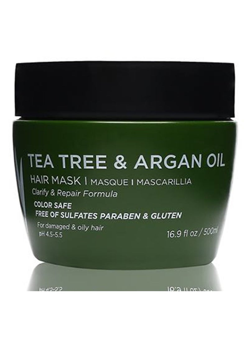 Luseta Tea Tree Set with Hair Oil Sreum and Hair Mask  - Image 4