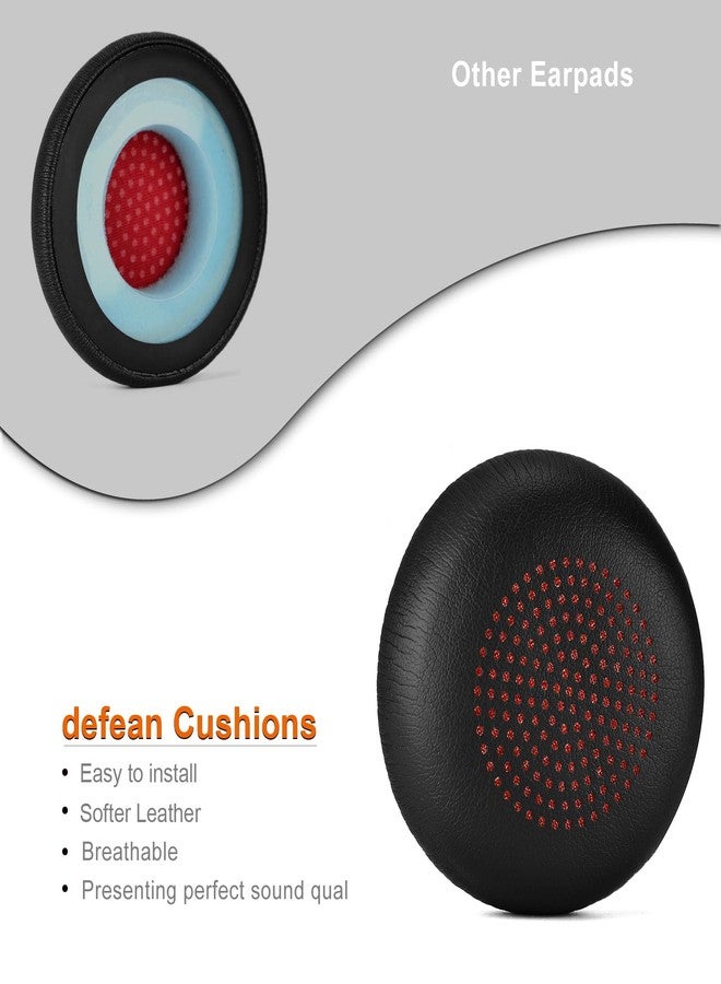 defean وسادات أذن فويجر فوكوس UC - غطاء وسادة أذن بديل متوافق مع Poly Voyager Focus UC و Plantronics Voyager Focus UC B825 ثنائي الأذن و BLACKWIRE 5220 5210 7225 وسماعة فويجر فوكوس 2 UC USB-A - Image 3