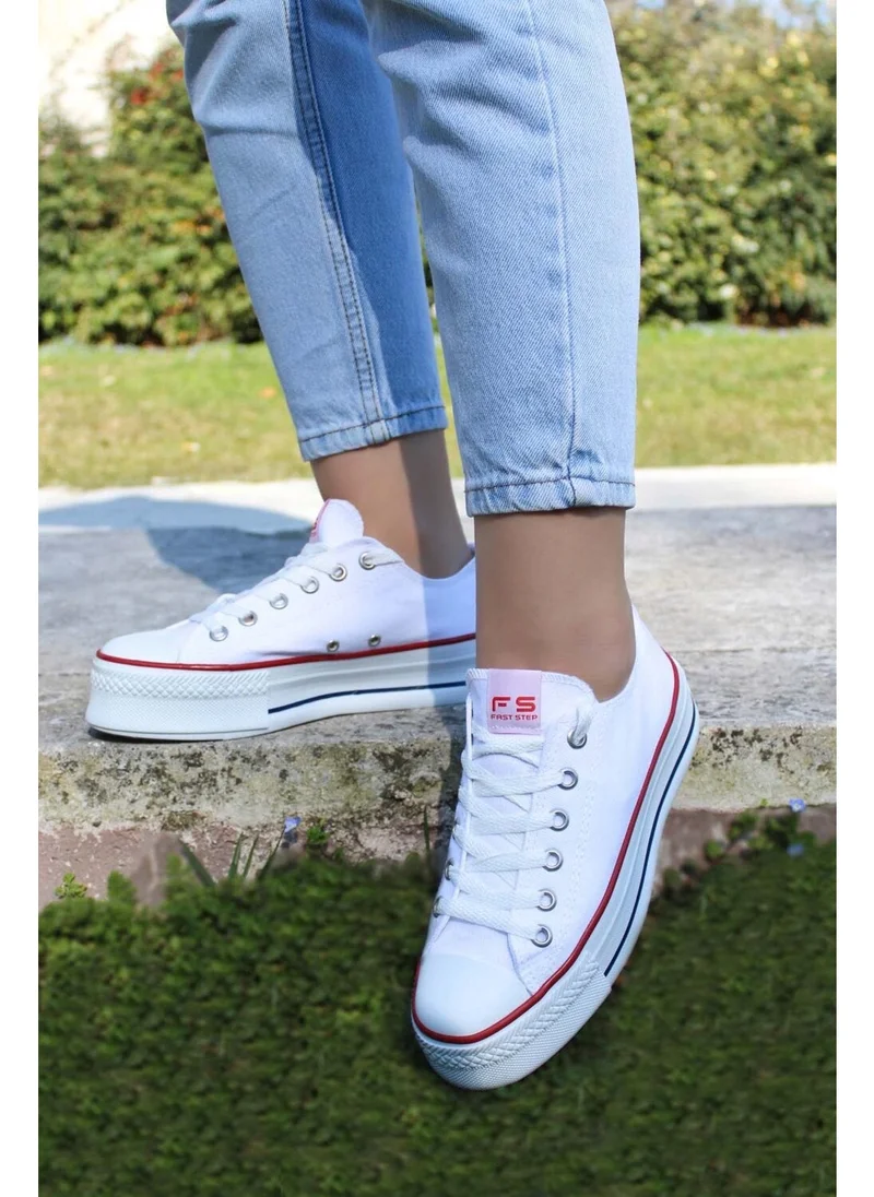 Fast Step High Heel Lace-Up Sneakers Women 620za1907