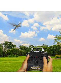 VOLANTEXRC 4-Ch Spitfire One Key Remote Control Airplane With Xpilot Stabilization, Gyroscope, 3 Level Control, And Lightweight Design, Camouflage  - Image 2