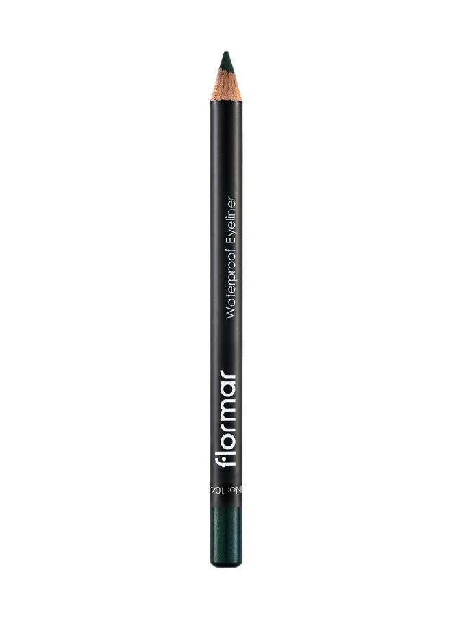 فلورمار Flormar Waterproof Eyeliner Pencil - 104 Cobalt Green