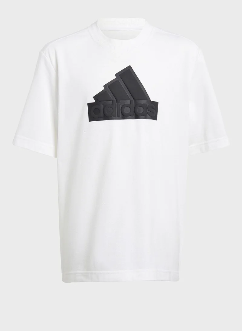 adidas تيشيرت بيكيه فيوتشر ايقونز