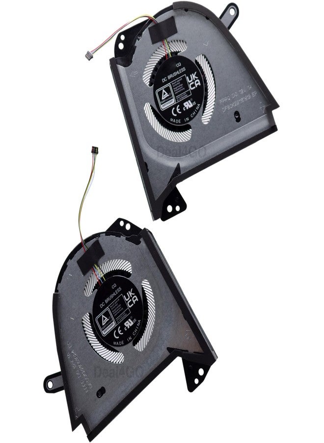 Deal4GO CPU GPU Graphics Cooling Fan Replacement for ASUS ROG Zephyrus G15 GA503RW GA503RS-HQ016W GA503RX GA503RM 2022 - Image 1