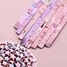 Hvogvok Origami Paper Stars Colorful Handcraft Origami Lucky Star Paper DIY Paper Arts Creativity Hand Art Crafts Cherry Blossom Girl540 sheets - Image 2