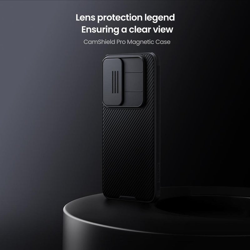 Nillkin For Samsung Galaxy S25 Fe 5G Camshield Pro Magnetic Pc Phone Case(Black) - Image 5