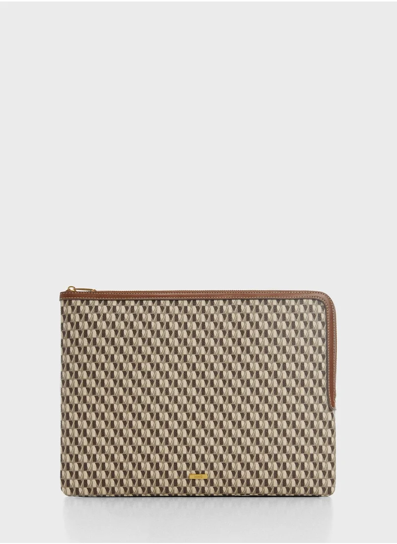 مانجو Laptop Case With Printed Logo