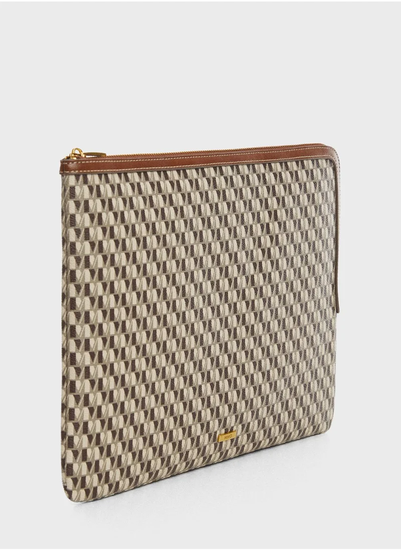 مانجو Laptop Case With Printed Logo