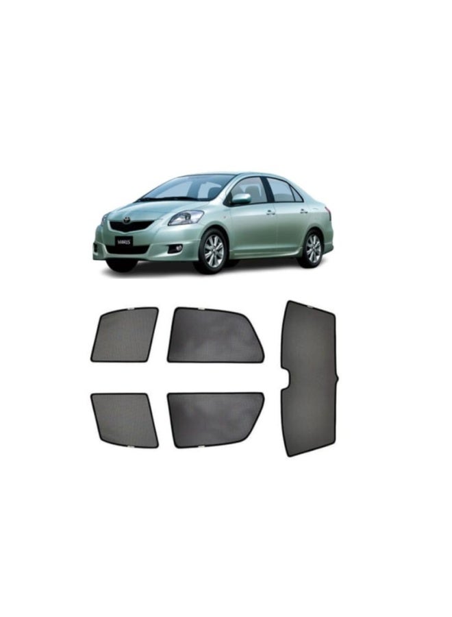 Toyota Yaris Curtain 2007 2008 2009 2010 2011 2012 2013 - Image 1