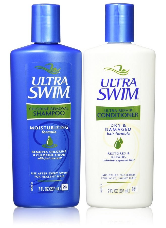 UltraSwim Ltraswim Dynamic Duo Repair Shampoo And Conditioner 7 Fluid Ounce Each  - Image 2