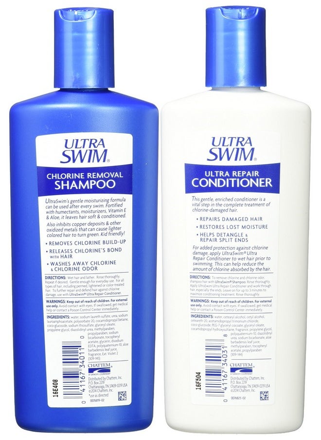 UltraSwim Ltraswim Dynamic Duo Repair Shampoo And Conditioner 7 Fluid Ounce Each  - Image 3