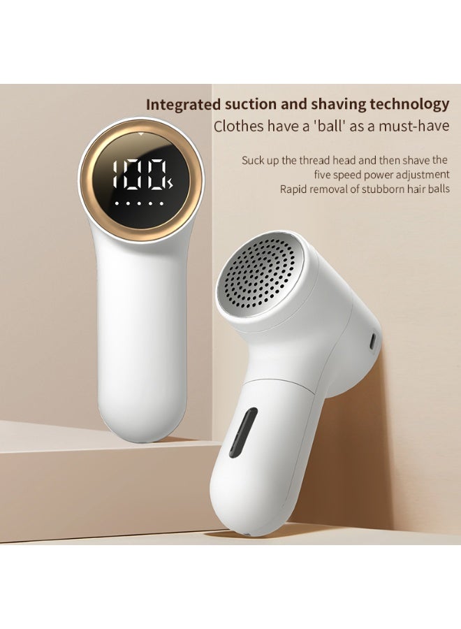 KINGMAZI Shaving High Lint Remover Defuzzer for Clothes, Fabric Shaver Electric Trimmer Battery USB Rechargeable for Pilling Pills Clothing Sofa Couch Lint Ball Furniture Fuzz Blanket - Image 5