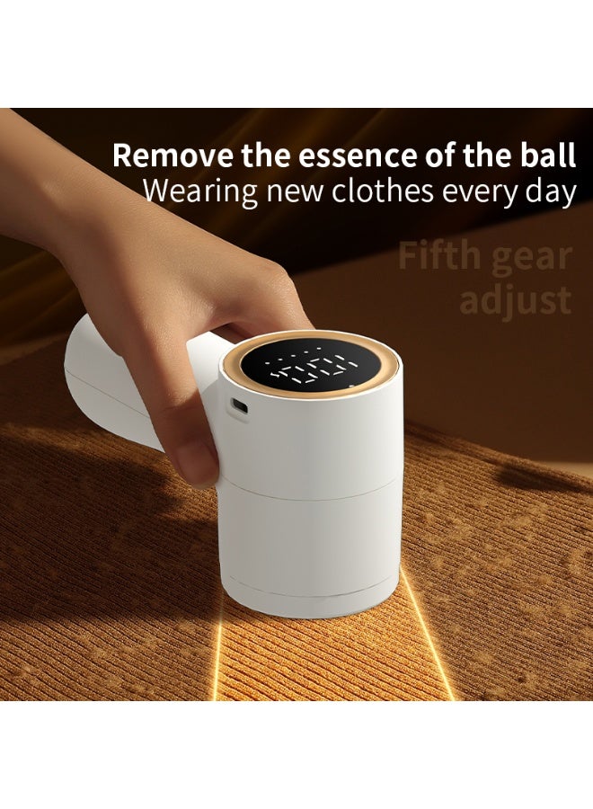 KINGMAZI Shaving High Lint Remover Defuzzer for Clothes, Fabric Shaver Electric Trimmer Battery USB Rechargeable for Pilling Pills Clothing Sofa Couch Lint Ball Furniture Fuzz Blanket - Image 4
