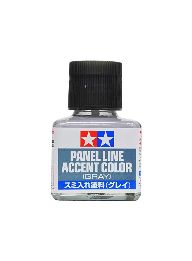 Tamiya Panel Line Accent Color 40ml Grey TAM87133 Plastics Paint Enamels - Image 1