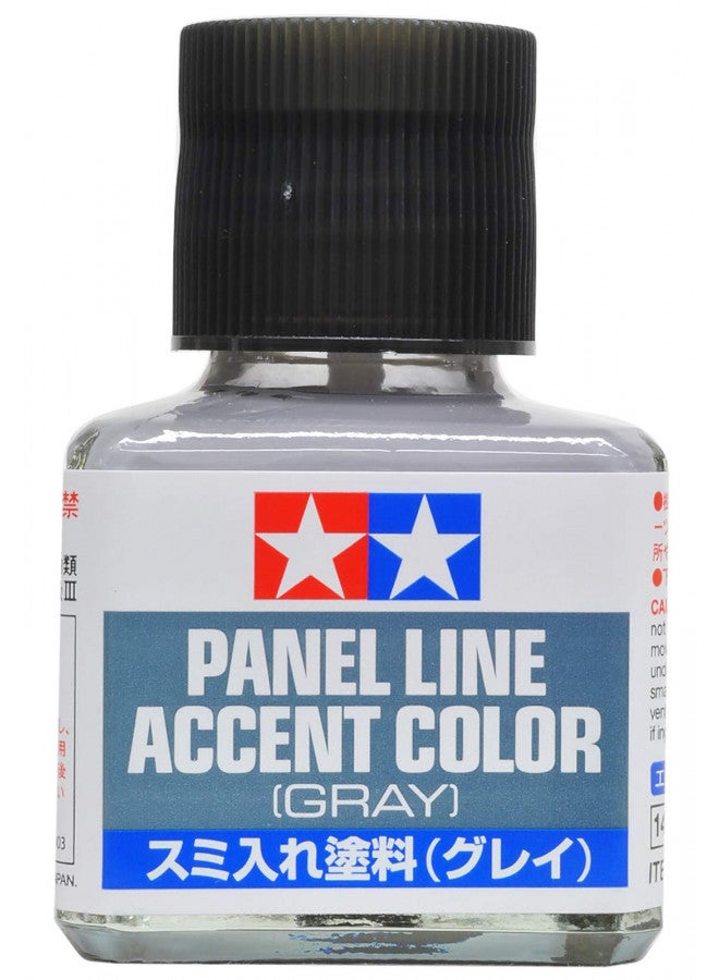 Tamiya Panel Line Accent Color 40ml Grey TAM87133 Plastics Paint Enamels - Image 2
