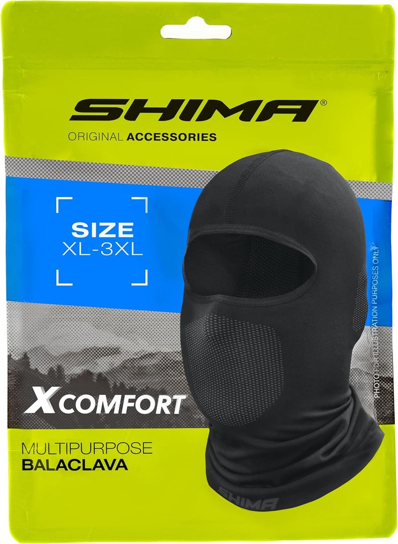 SHIMA Unisex X-comfort Motorcycle balaclava (pack of 1) Strong durable raw material - Image 3