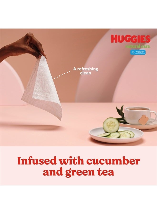 Huggies Natural Care Refreshing Baby Wipes, Hypoallergenic, Scented, 10 Flip-Top Packs (560 Wipes Total), Packaging May Vary - Image 5