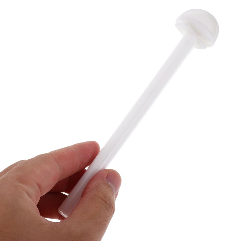 White Plastic Bird Perches 50 Pack Grinding Surface for Small Birds Parrots - Image 5