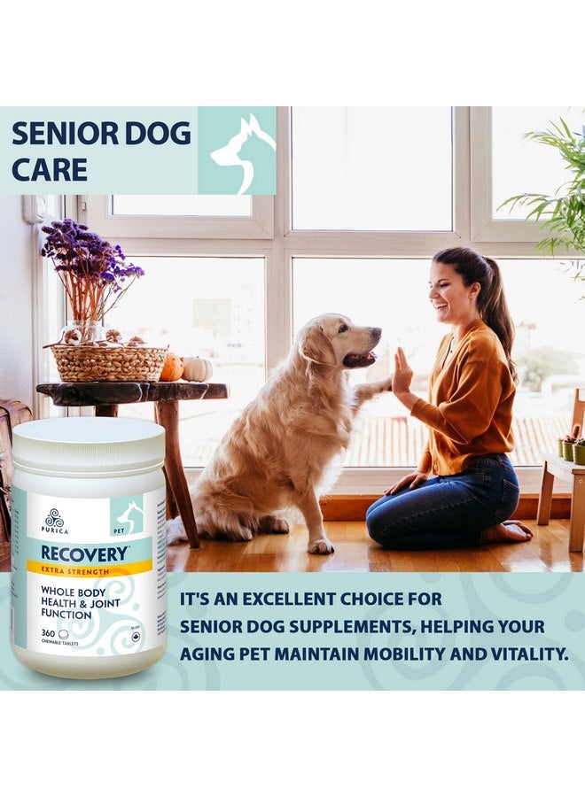 PURICA - Pet Recovery Extra Strength - Dog Supplement - Glucosamine Chews for Large & Small Breed Dogs - Hip & Joint Support - 360 Count (Pack of 1) - Image 5