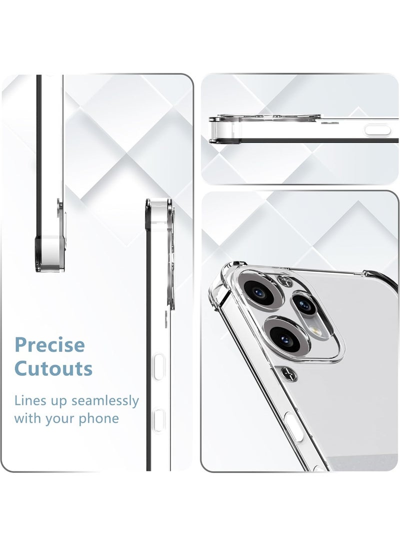 Case for Nothing CMF Phone 2 Pro Clear Cover with Reinforced Corner Bumper Slim Fit Shockproof Flexible TPU Case for Nothing CMF Phone 2 Pro - Image 3
