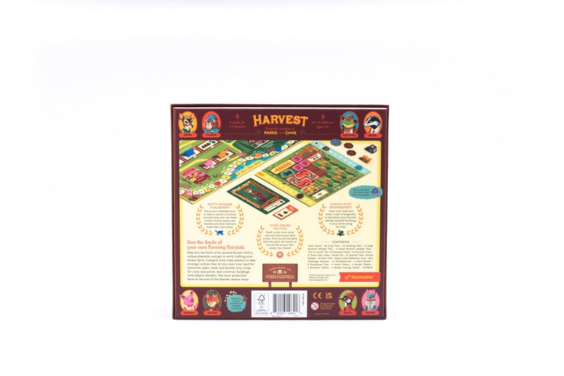 KEYMASTER GAMES Harvest | Strategy Board Game for Adults, Families, and Couples | Cozy Whimsical Farming Experience | Easy-to-Learn Art | Quick 60-Minute Play for Game Night or Solo Challenge - Image 2