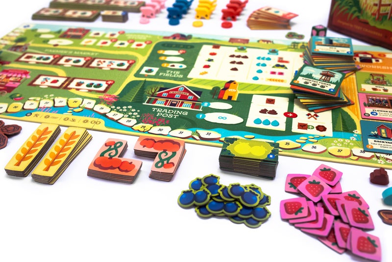KEYMASTER GAMES Harvest | Strategy Board Game for Adults, Families, and Couples | Cozy Whimsical Farming Experience | Easy-to-Learn Art | Quick 60-Minute Play for Game Night or Solo Challenge - Image 4