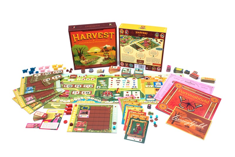 KEYMASTER GAMES Harvest | Strategy Board Game for Adults, Families, and Couples | Cozy Whimsical Farming Experience | Easy-to-Learn Art | Quick 60-Minute Play for Game Night or Solo Challenge - Image 3